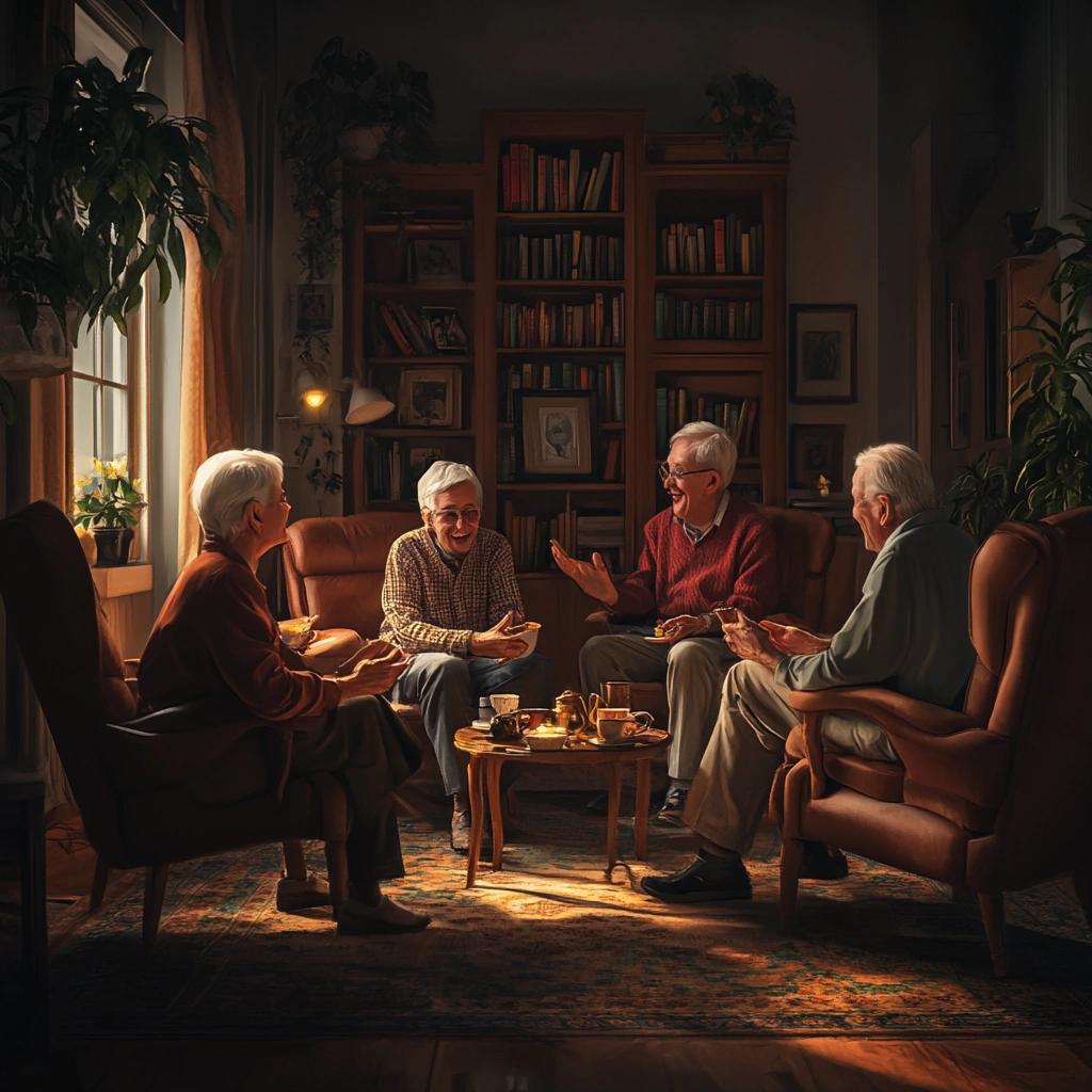 Зустріч групи підтримки за чаюванням